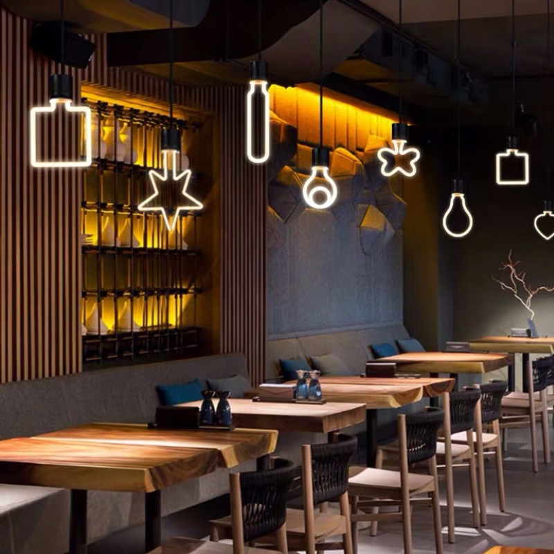 Simva LED Dimmable Filament Bulb Festival Unique 4W LED Bulb Light Waterproof String Lighting Bulb Fixture E27 for Festival Decoration