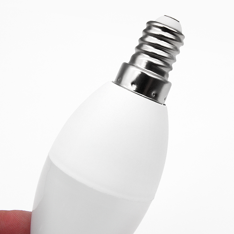 LED Bulb CE Approved New Design Tail-Drawing Candle Shape LED Bulb 7W E27 E14 Indoor Use