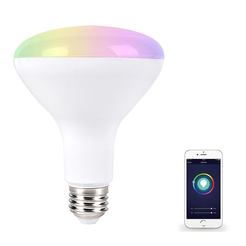 RGB Color Changing Smart WiFi E27 E26 B22 8W LED Bulbs