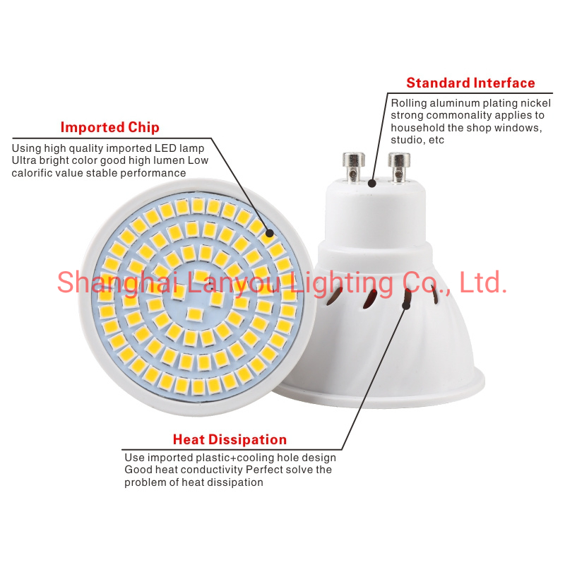 E27 E14 MR16 GU10 LED Bulb 220V Bombillas LED Lamp Spotlight 48 60 80LED 2835SMD Lampara Spot Light Chandelier Lighting