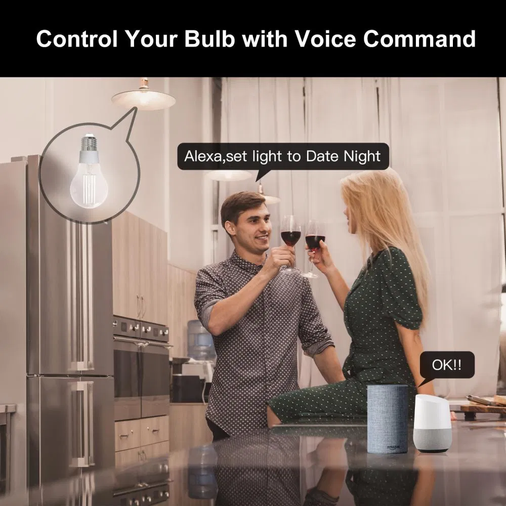 Smart LED Filament Bulb 5