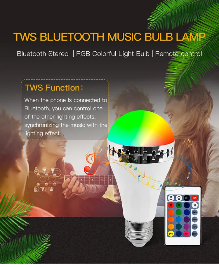 Smart Music Light Bulb