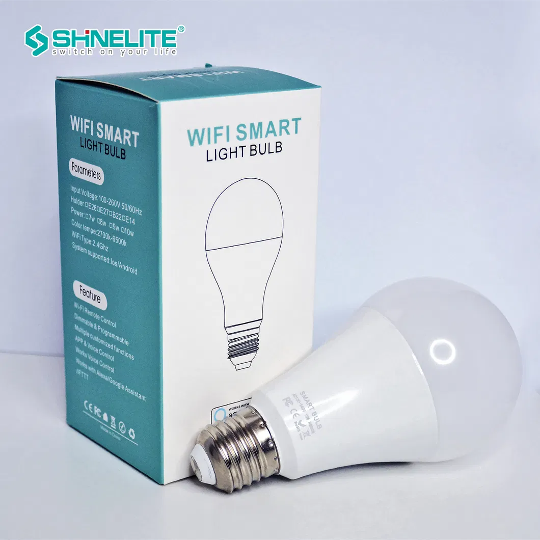 Smart WiFi LED Bulb Display 1