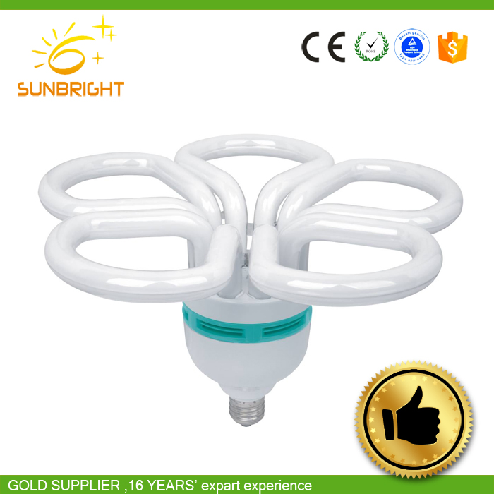 5W 9W E27 T3/T4/T5 Full Half Spiral Tube CFL Lamp2u/3u/4u Energy Saving Light Lighting/ Lotus Energy Saving LED Bulb