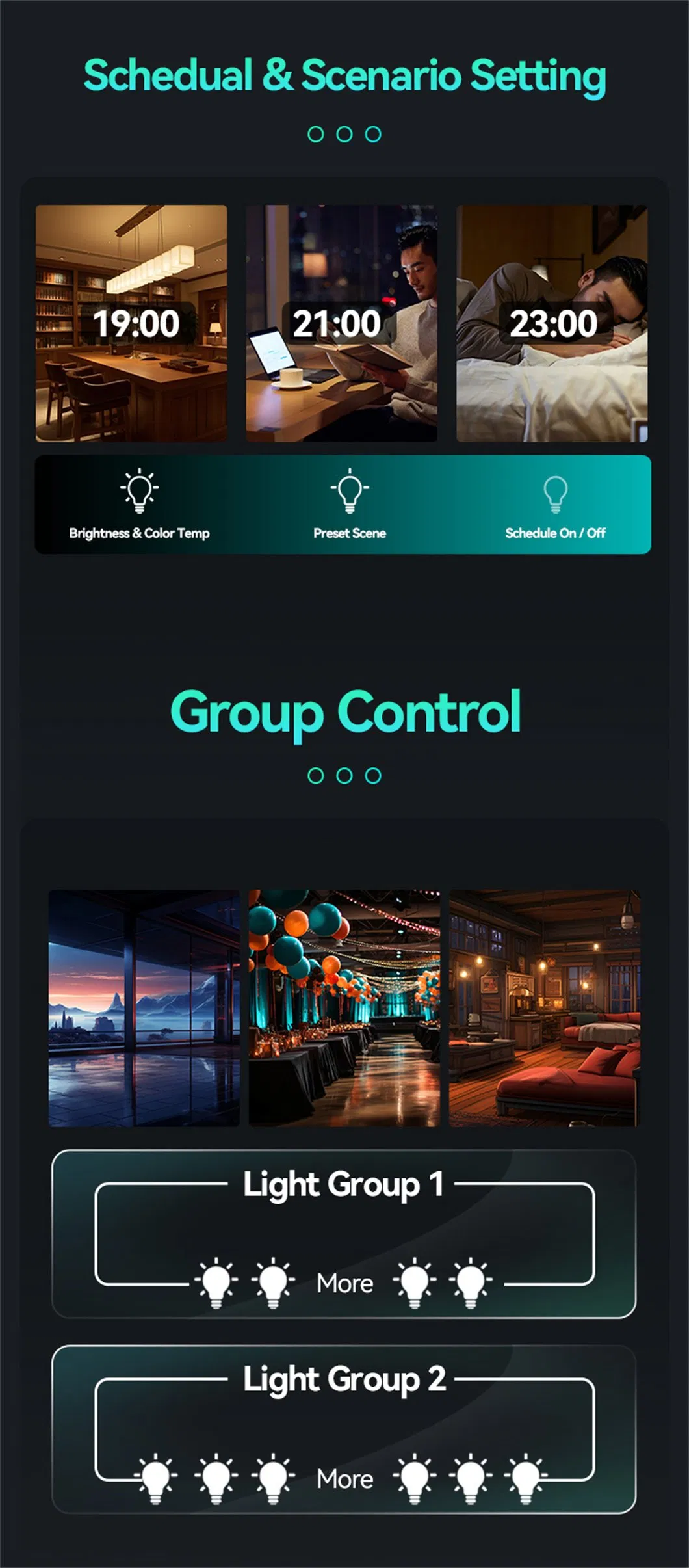 Smart LED Lamp Voice Control