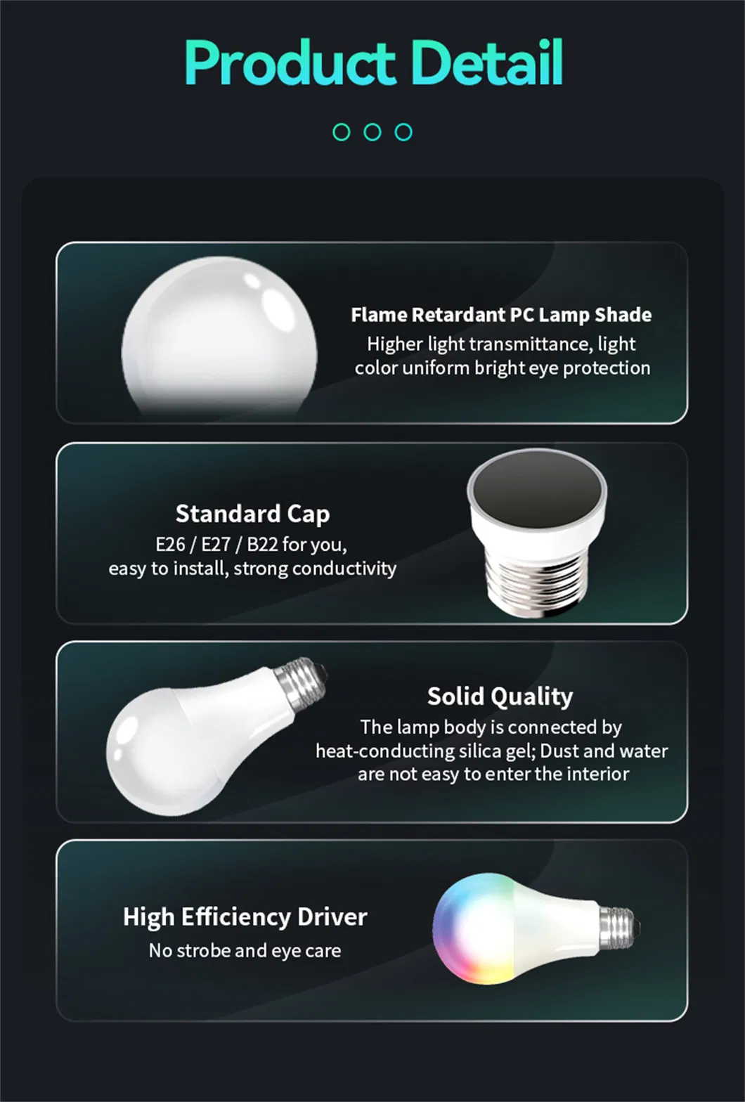 Smart LED Lamp Colors