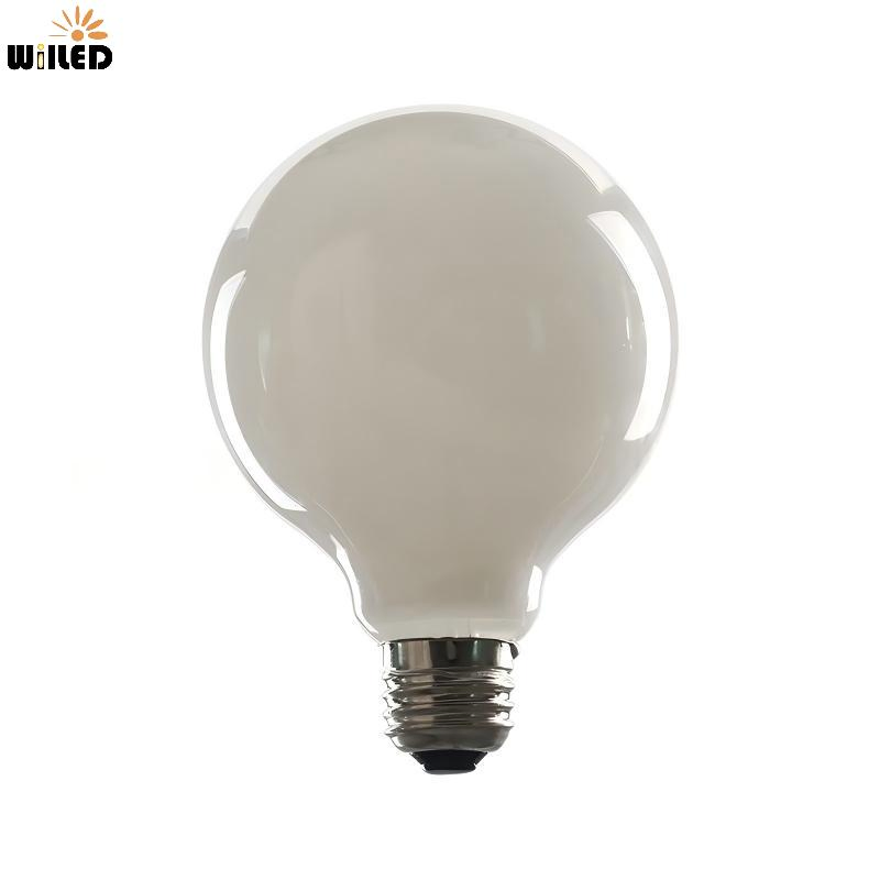 Amber Edison Globe LED Filament Light Bulb G80 4W 6W 8W Energy Saving LED Filament Lamp AC110V 240V Decorative Durable Efficient Smart Bulb
