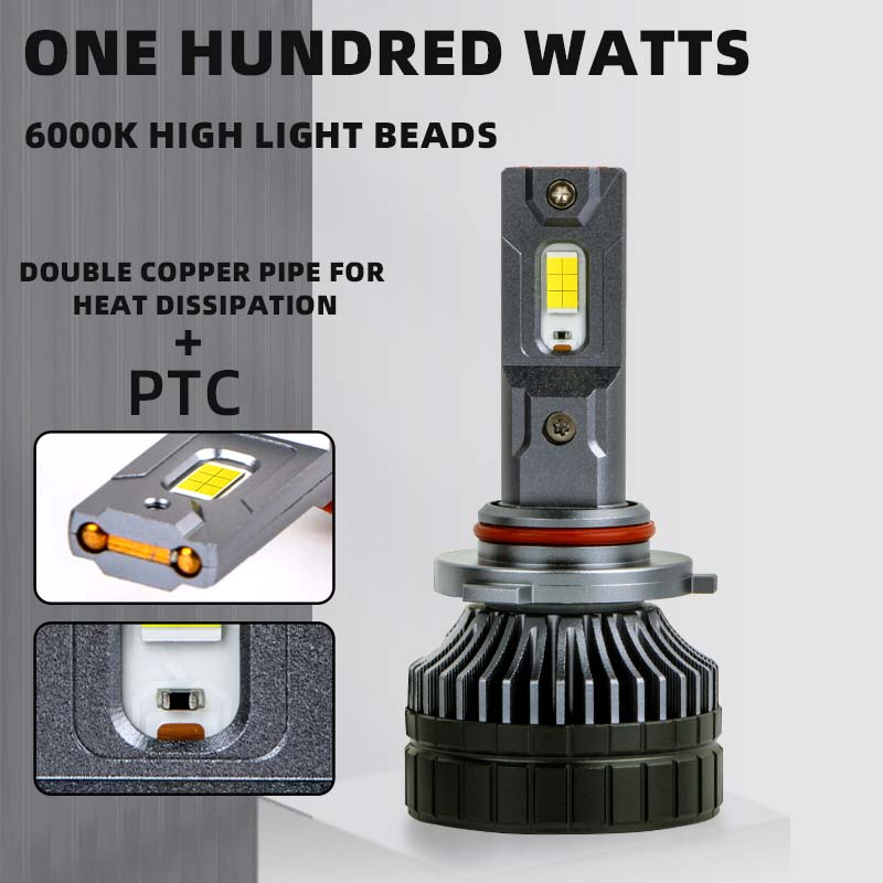 Car Auto Headlight 3570 100W H4 Car Light for H1 H4 H7 9005 Hb4 Bulb Halogen