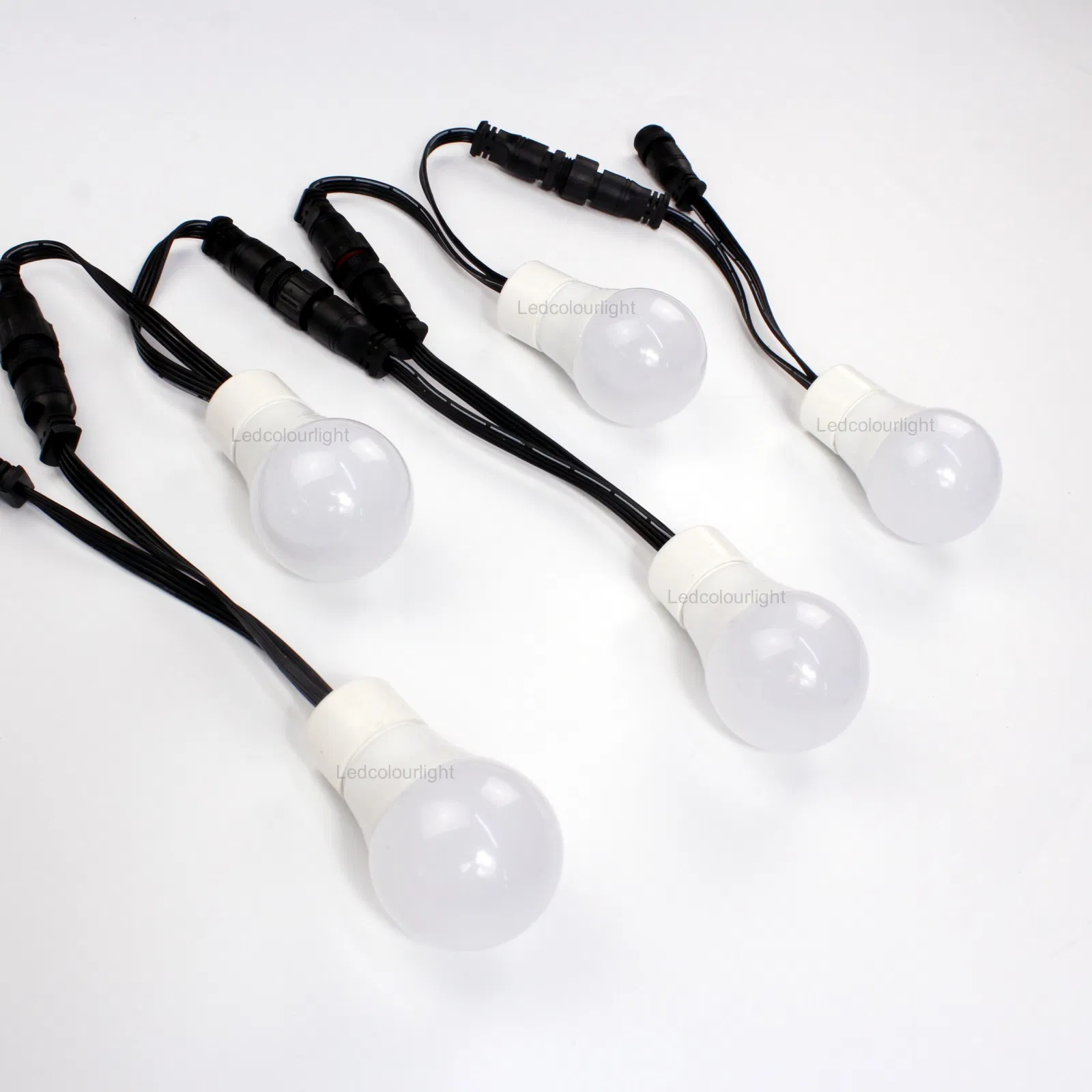 Nightclub Stage Lights 12V DMX RGB Pixel LED Color Changing 50mm Light Bulb