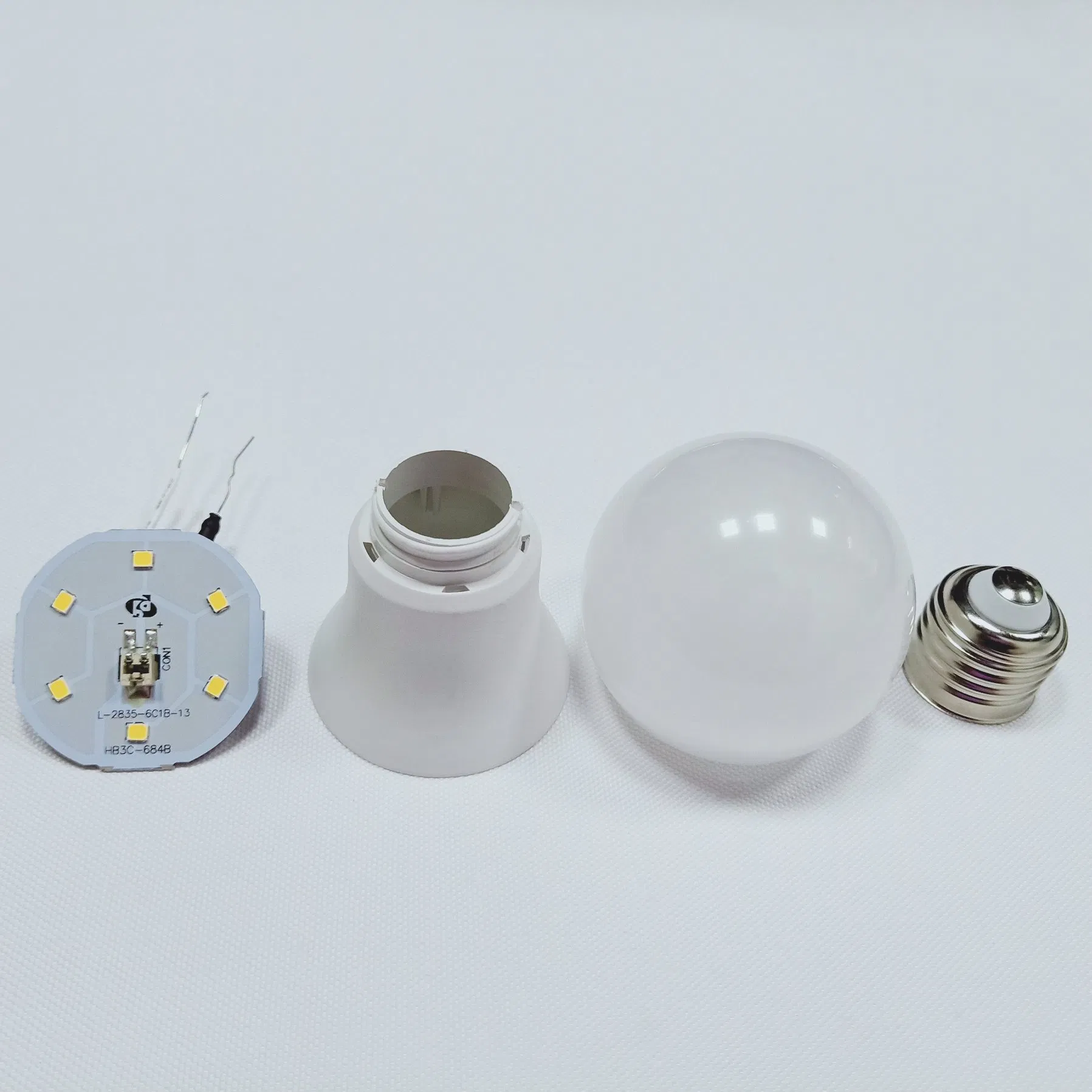 Whole Sale Unassembled SKD CKD 5W 9W 12W 15W 20W Watt E27 Dob a LED T Type Bulb Parts LED Housing SKD Raw Material LED Bulb