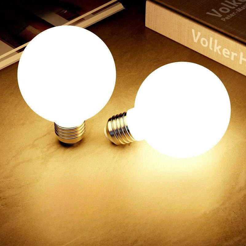 Verified Factory 120V 220V Warm White Indoor Lighting 8W 11W E27 G45 G95 Globe LED Filament Bulb
