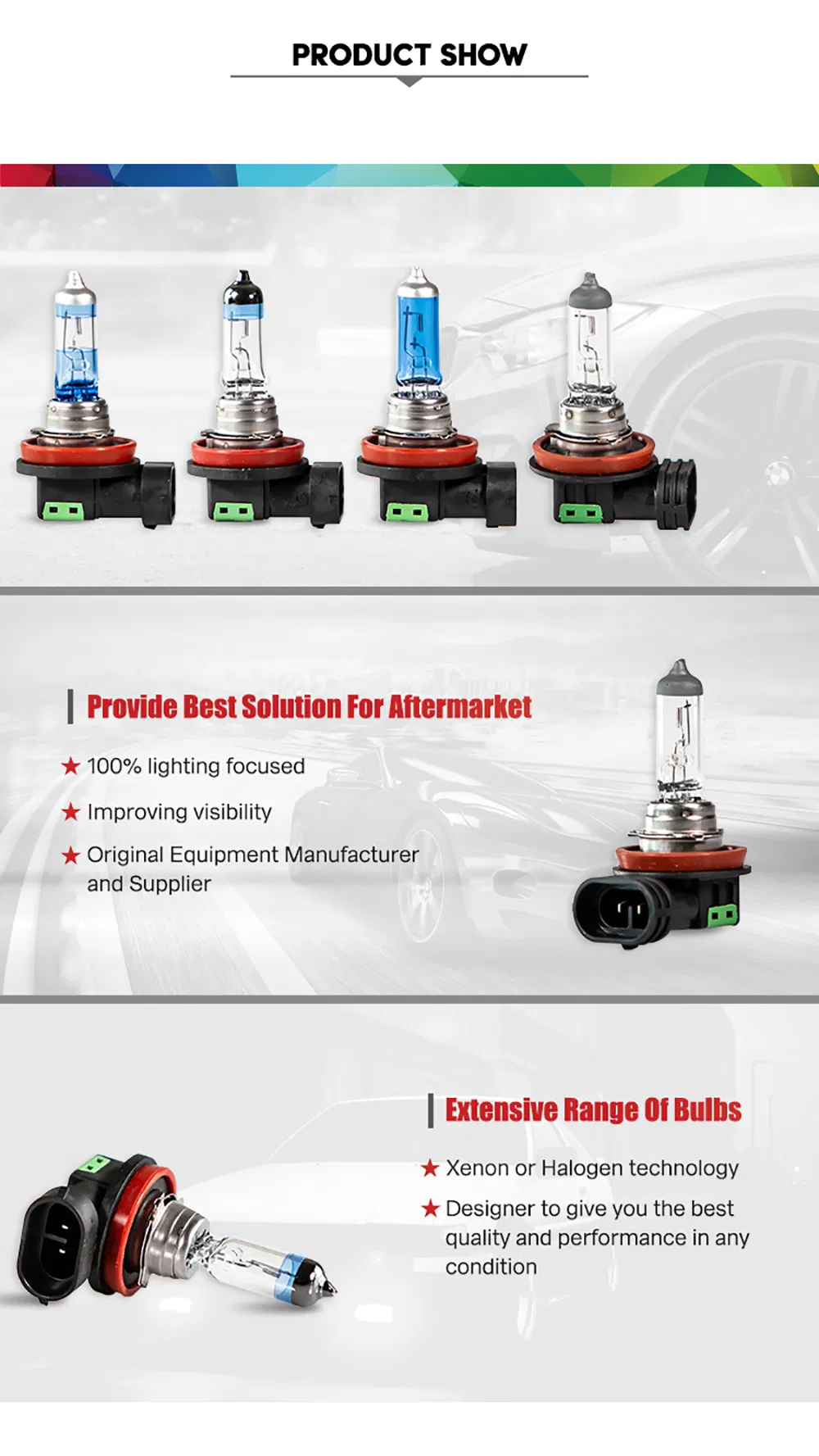 Halogen Bulb Specification