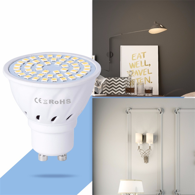 GU10 LED E27 Lamp E14 Spotlight Bulb 48 60 80LEDs Lampara 220V Gu 10 Bombillas LED MR16 Gu5.3 Lampada Spot Light B22 5W 7W 9W