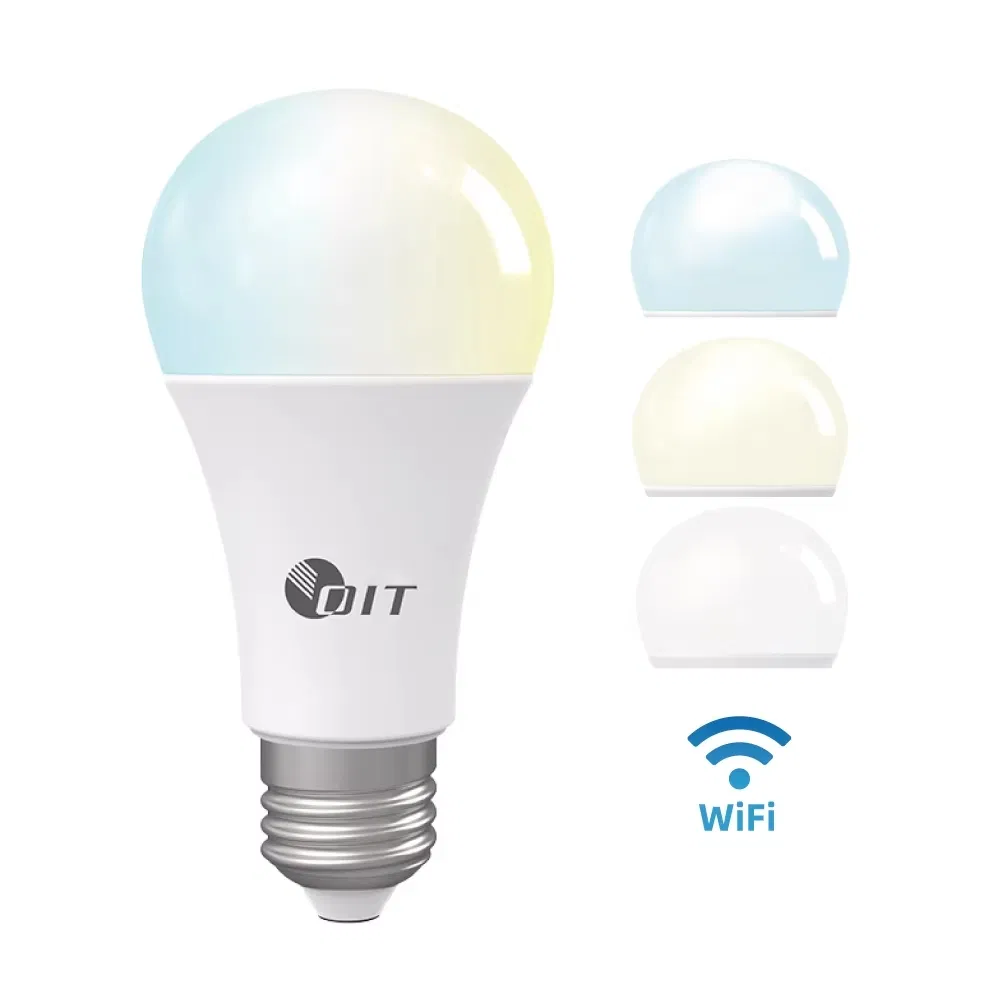 Custom Tuya Smart E27/26 B22 LED Bulb in 2-Way Cw LED Color with Remote Control WiFi APP Voice Control for Alexa Google Homekit