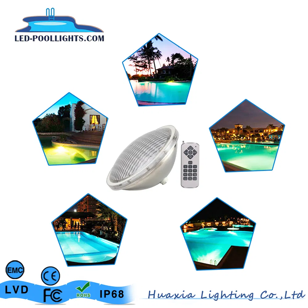 Durable PAR56 LED Bulb with 316 Stainless Steel for Waterproof Use