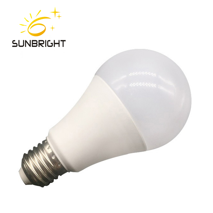 High Power E27 A60 7W 9W Warm White LED Lamp Bulb