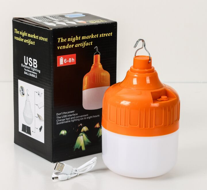 Yaye Hottest Sell Factory Price 10W/12W/15W/20W/30W/50W/80W/100W/200W/300W E27/B22 Lithium Battery Portable Rechargeable LED Emergency Bulb /Solar LED Bulbs