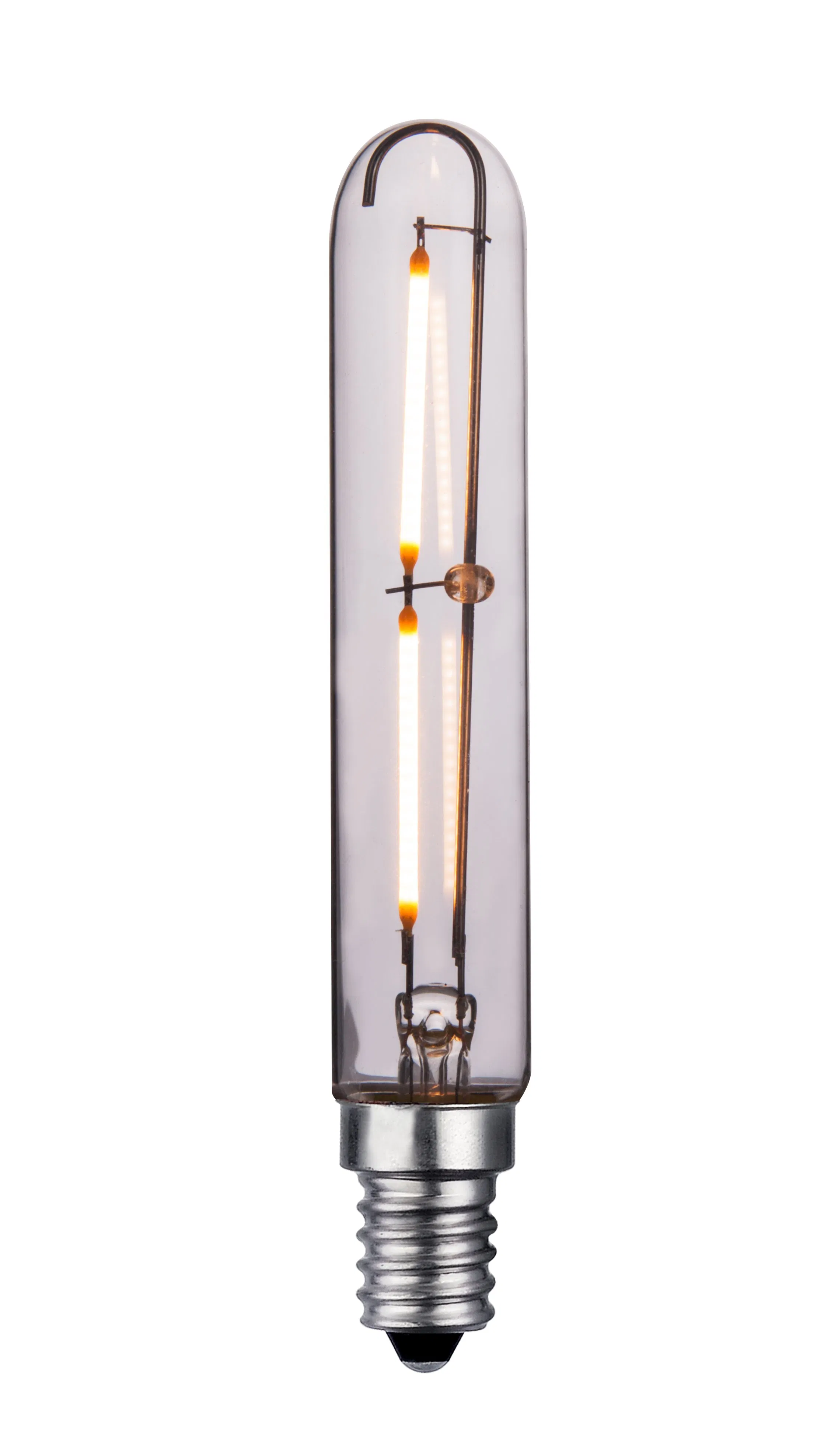 CE RoHS ERP EMC LVD Clear Amber spiral Straight Filament T20 Linear Tube Lines X Slash T-Bulb LED Filament Bulb