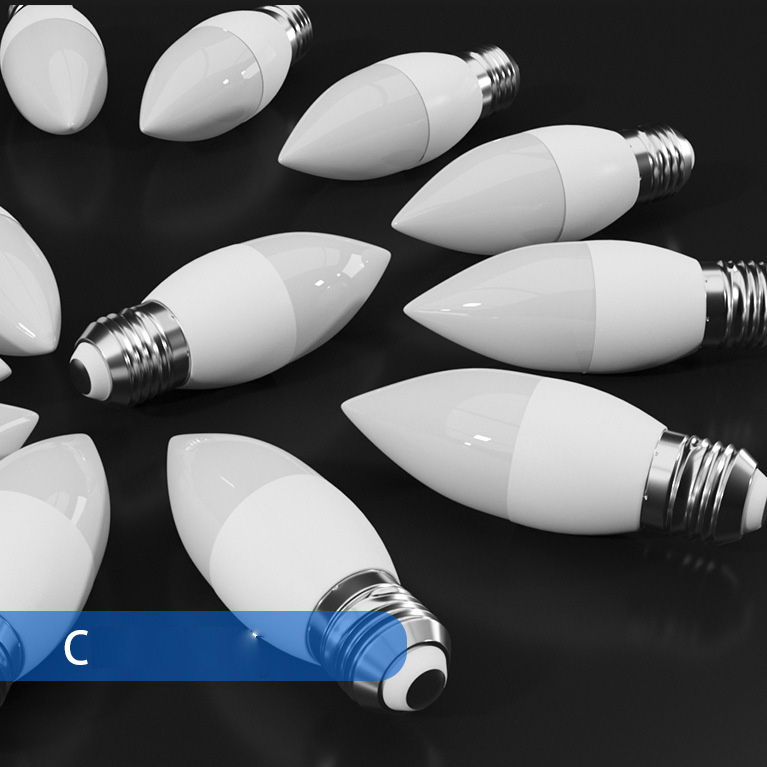 Candle Shape Smart LED SMD Bulb Lighting Indoor Decoration