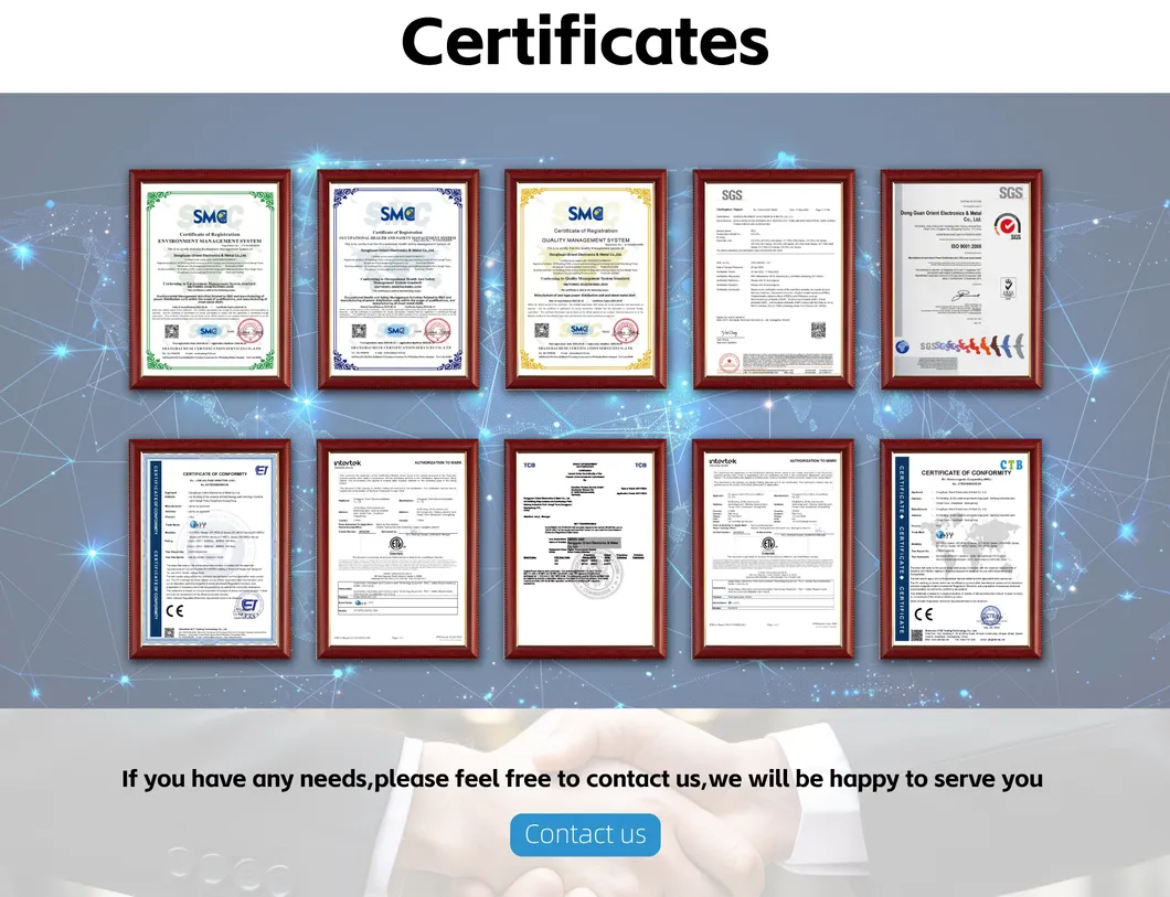 Certificates