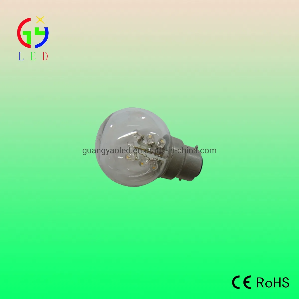 Clear LED G45 Cool White Signs Bulbs