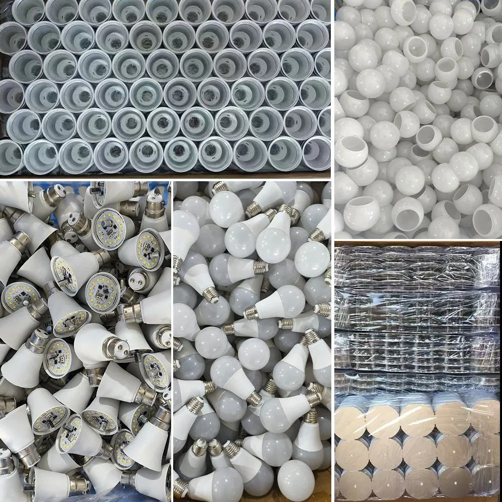 Bombillo LED B22 E27 3W 5W 7W 9W 12W 15W 18W 24W LED Bulb Raw Material LED Light Bulbs LED Bulbs