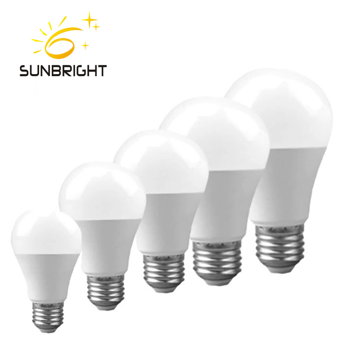 High Power E27 A60 7W 9W Warm White LED Lamp Bulb