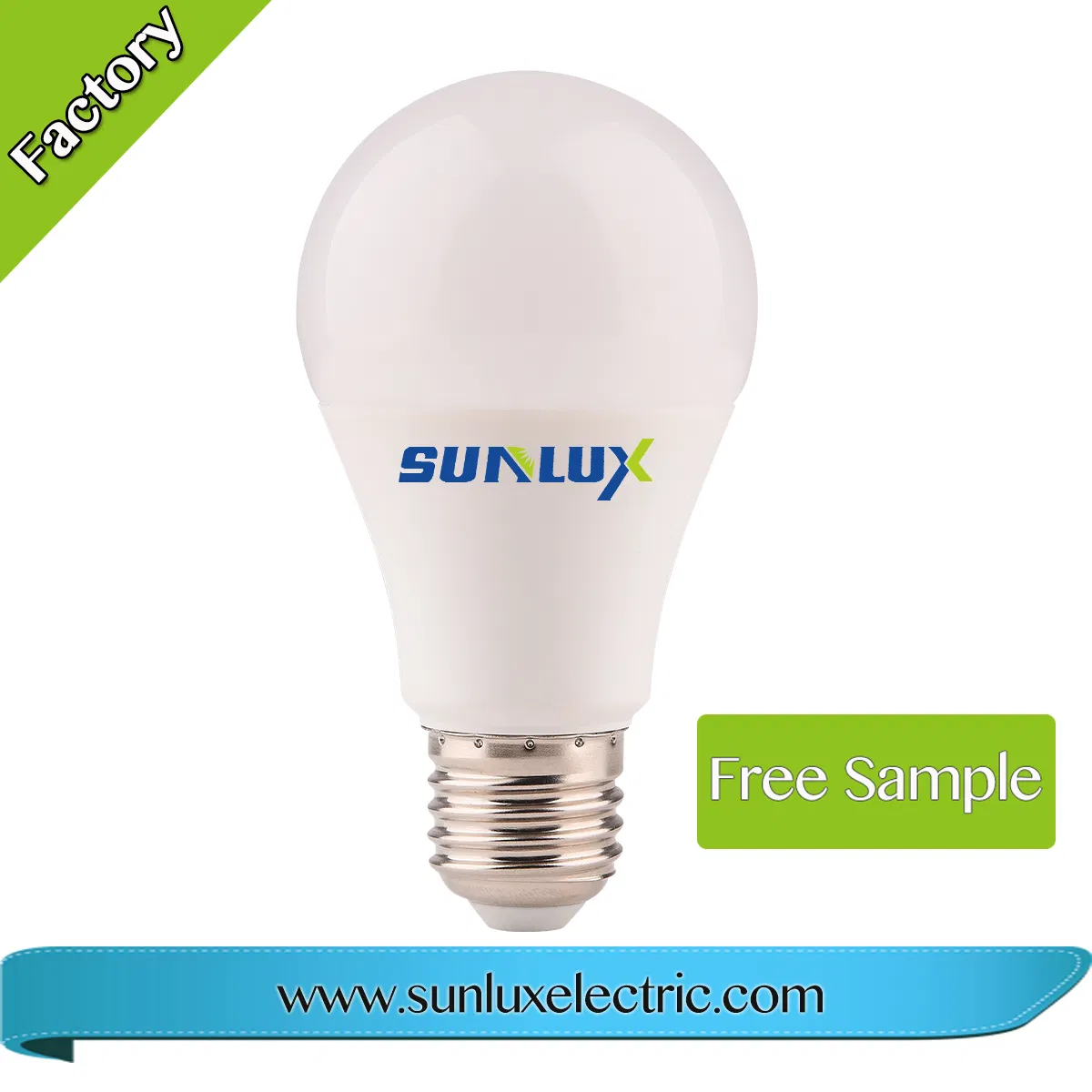 UL Aluminum PBT 7W 220V-240V Warm White LED Bulb Light Lamp