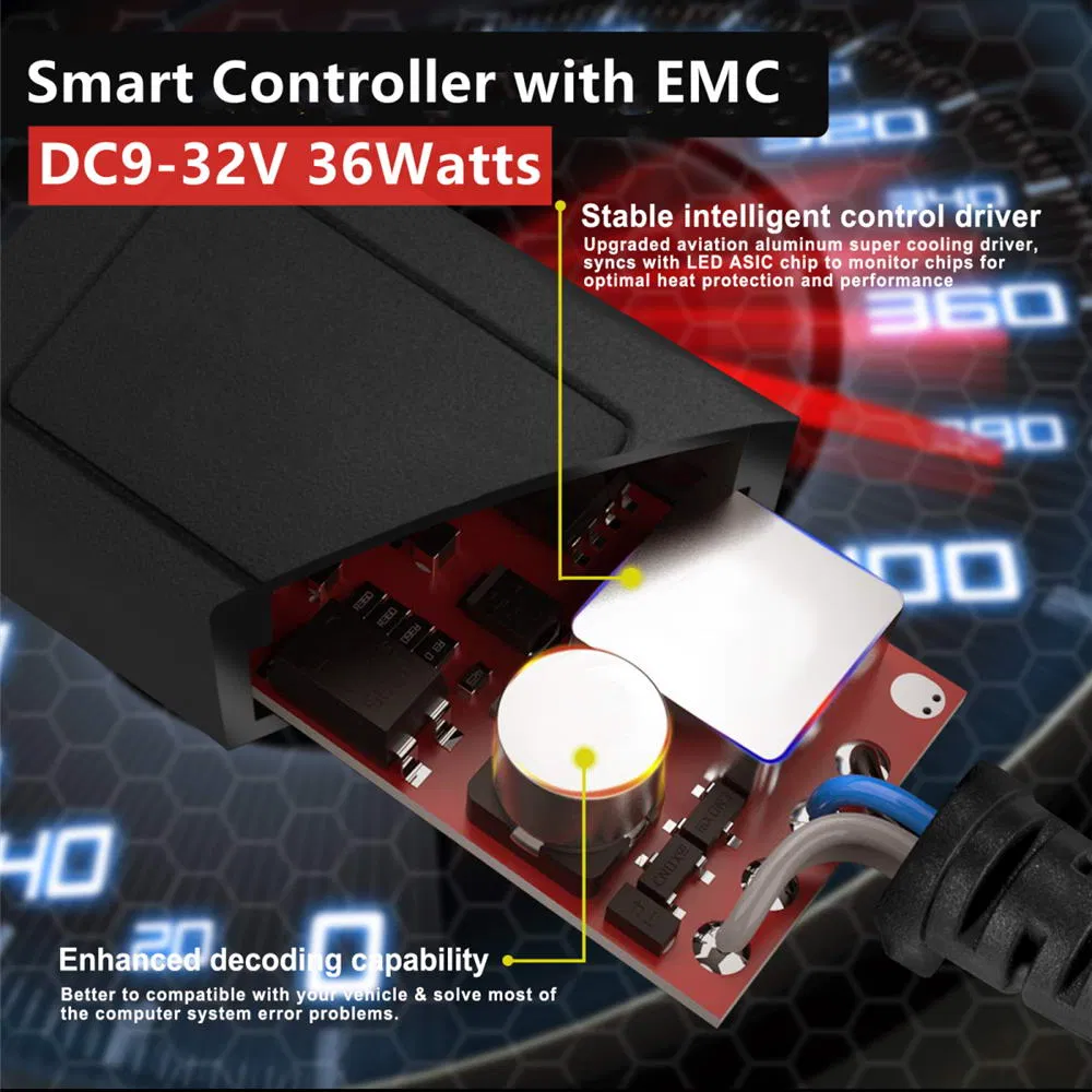 New Wholesale Car Accessories 9004 9005 H4 H7 Waterproof Car Headlights LED Bulbs