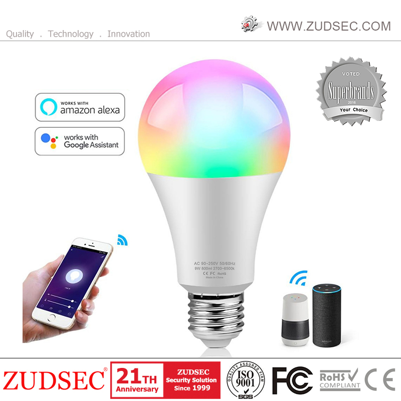 E27 E26 Wireless Remote Light Bulb Smart Home Automation WiFi RGB LED Light Bulb