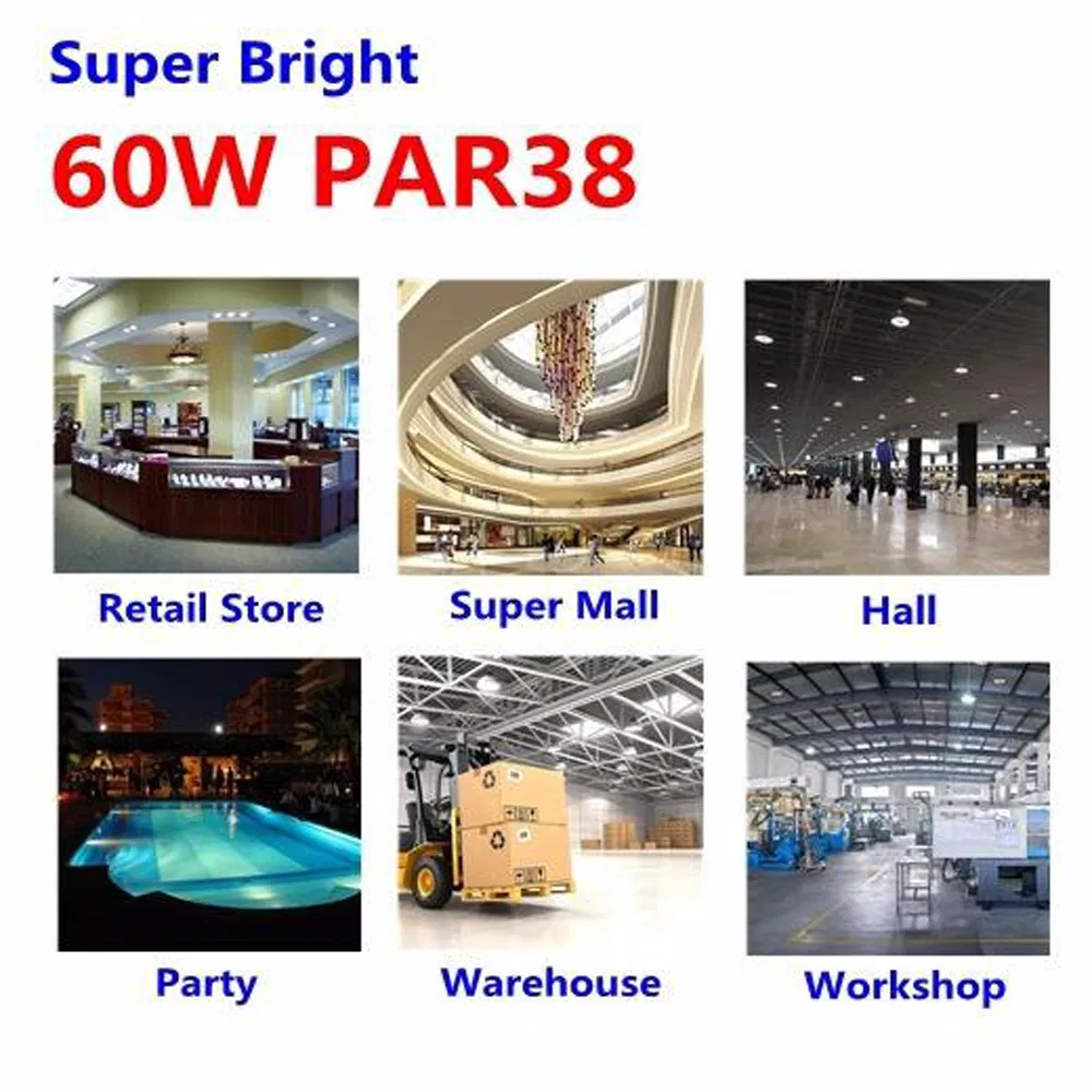 60W LED PAR38 Bulb