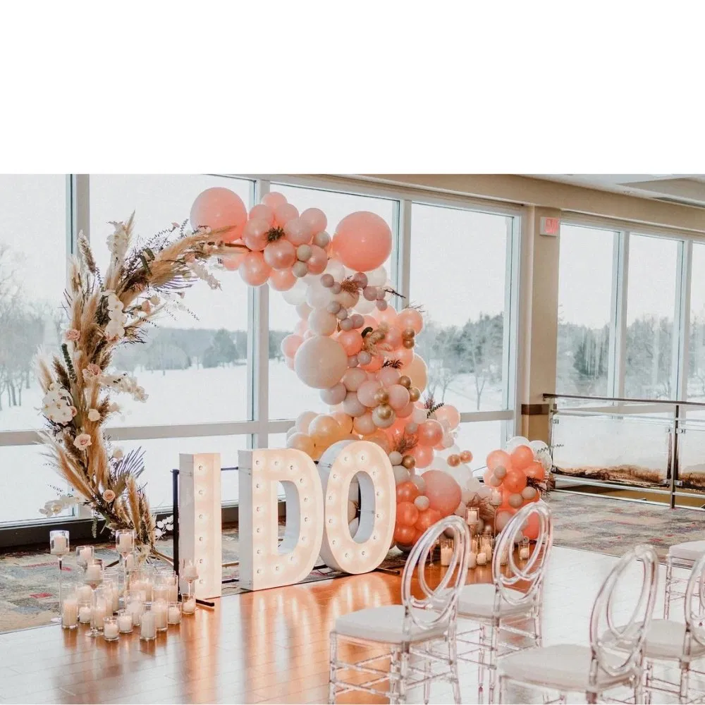 New Retro LED Light Bulb with Luminous Nordic Alphabet Characters for Bar/Room Decoration IP65 Waterproof Customizable Style