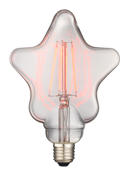 Special Shape Diamond Energy Saving Art Dimmable Colorful LED Filament Bulb