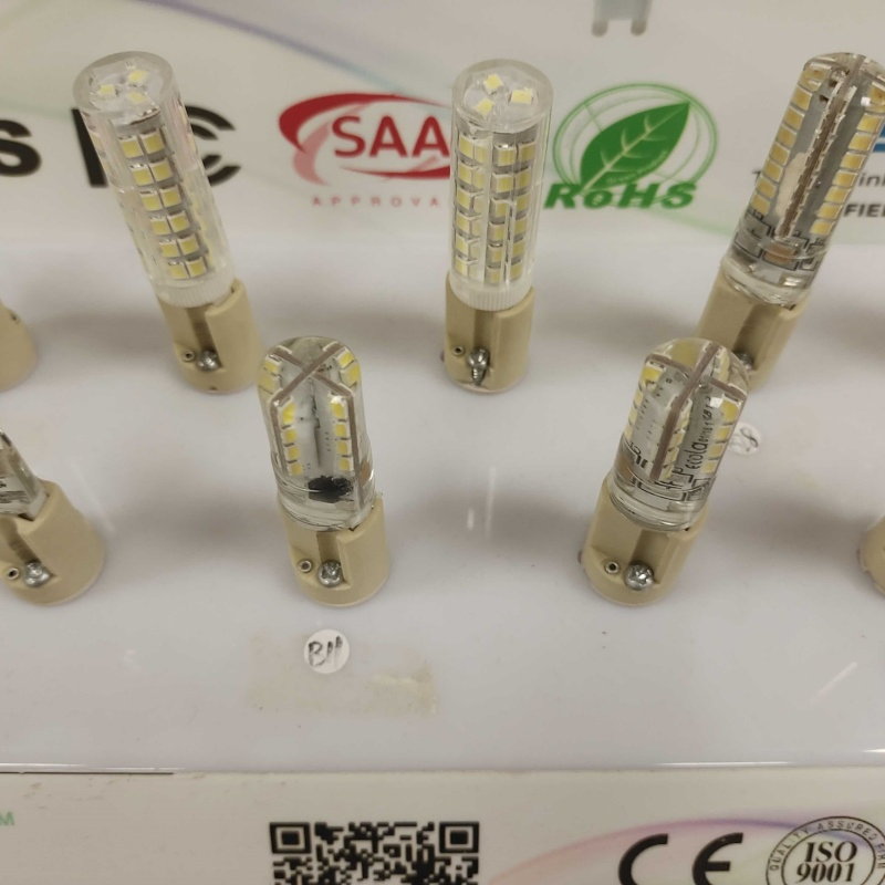 G4/G9 LED Energy-Saving Light Silicone/Ceramic Lamp Body Corn Lamp White/Warm White E27 E14 B22 SMD Bulb