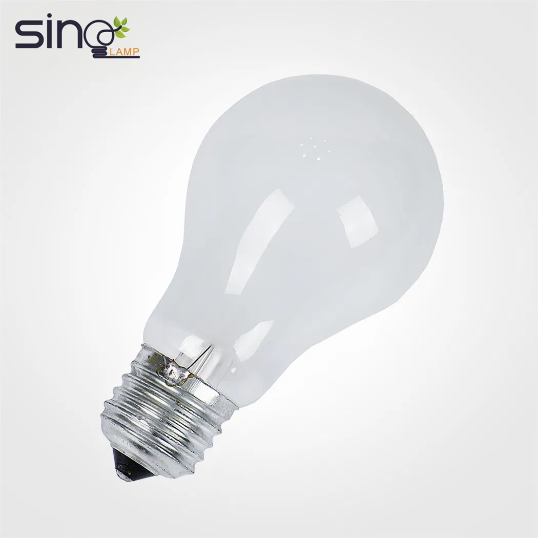 General A55 Clear Incandescent Light Bulbs E27 Aluminum Base 127V