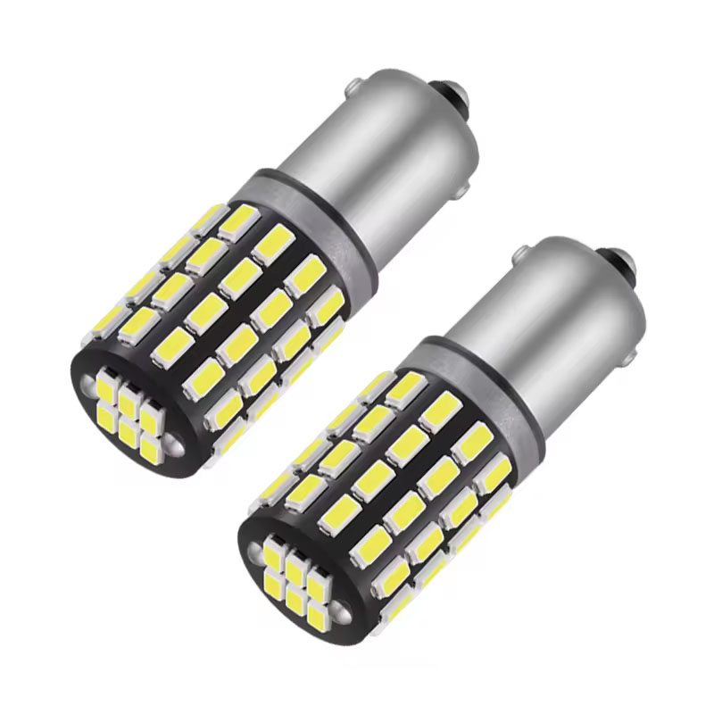 Factory T10 LED Light Ba9s LED Bulbs for Small Auto Car Reverse Parking Lamp 6000K 7000K Cool White 12-24V 3014chip 54SMD