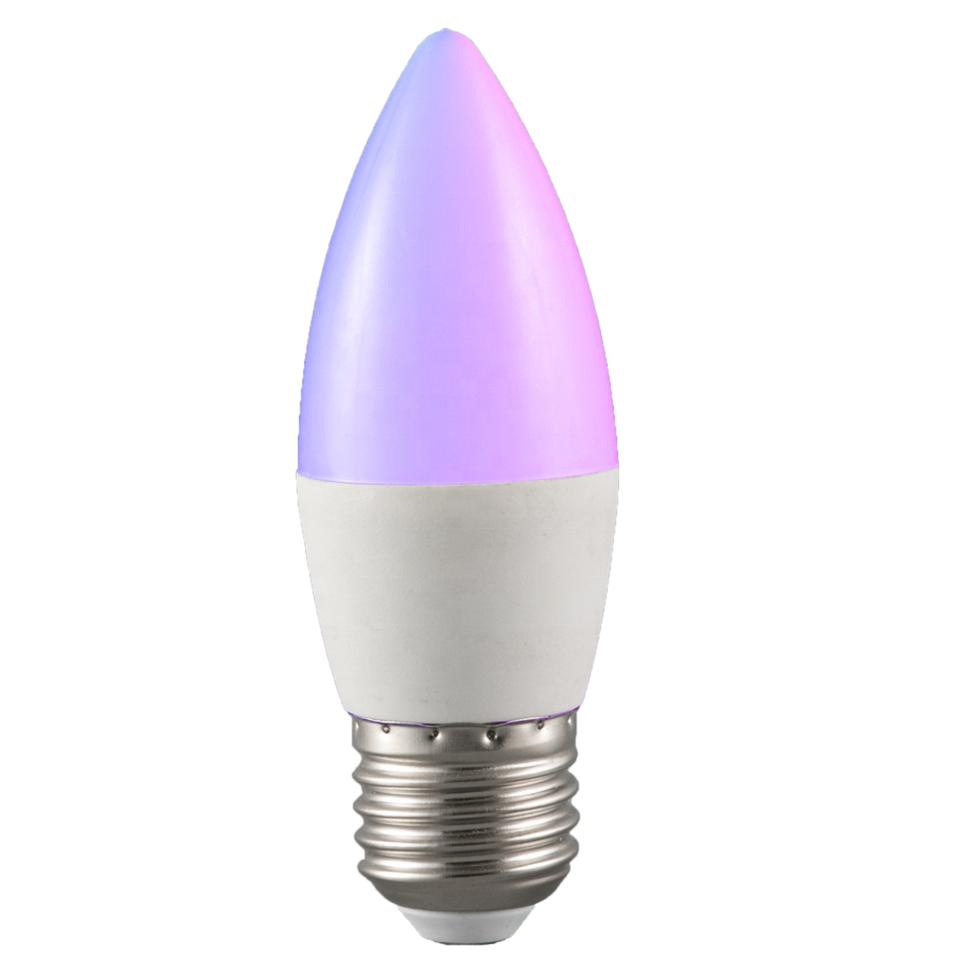 Manufacturer C37 Saving Energy Bulb LED 3W-12W E14/E27/E26/B22 with CE RoHS ERP