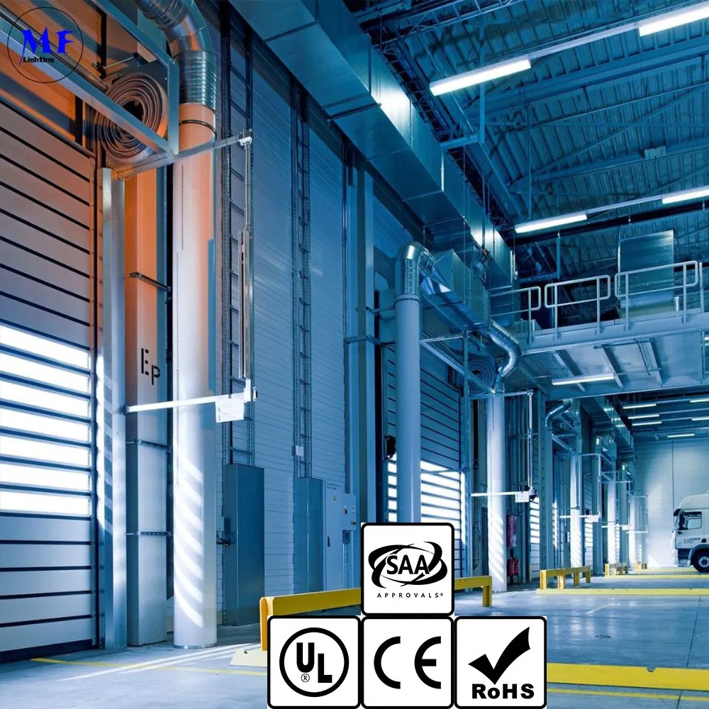 150W CE/RoHS/ETL 200lm/W Energy Saving 50% with Intelligent Control Linear Highbay Light for Workshop Warehouse Supermarket Shopping Malls