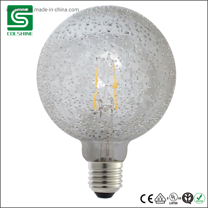 Industville Vintage LED Filament Bulb Small Globe Edison Screw Amber