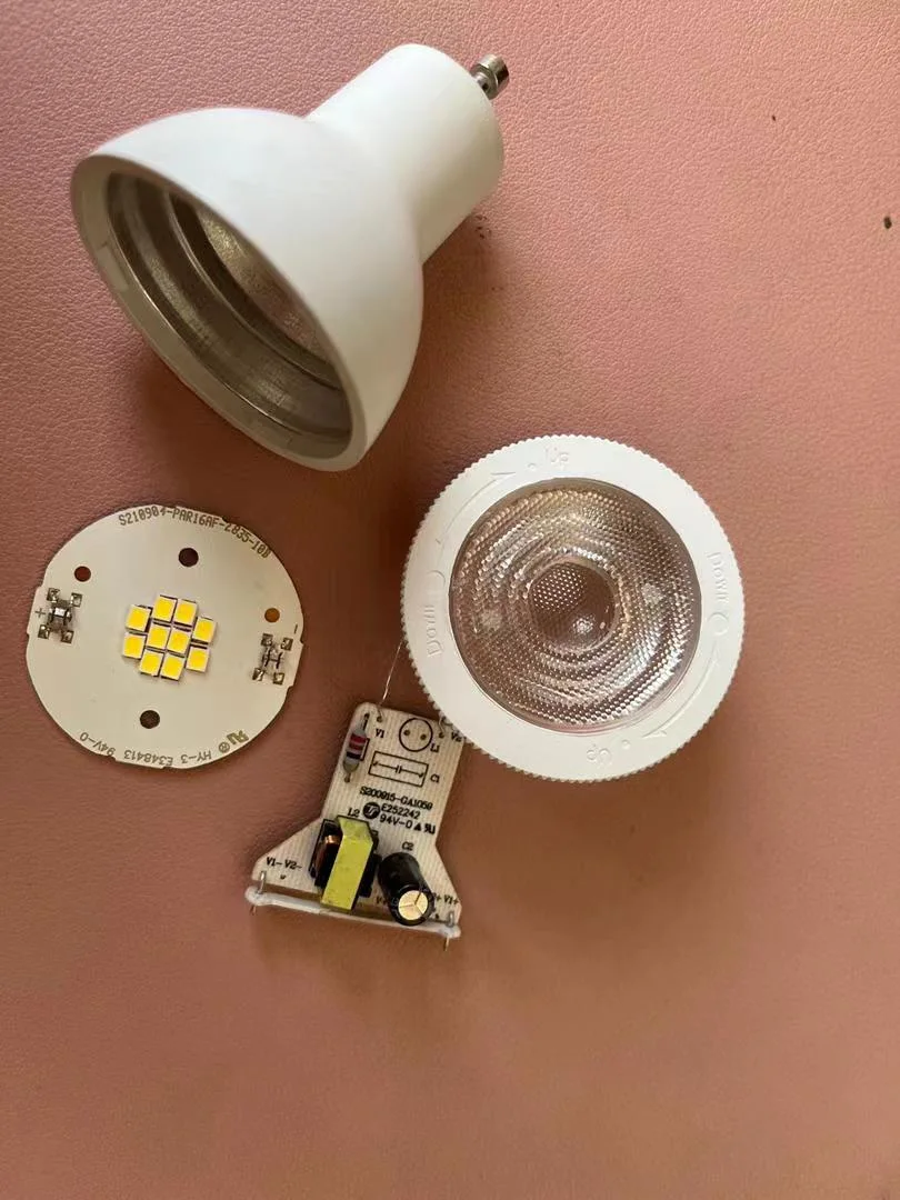 SKD 9W/7W/5W Parts GU10/MR16 LED Spotlight Bulb