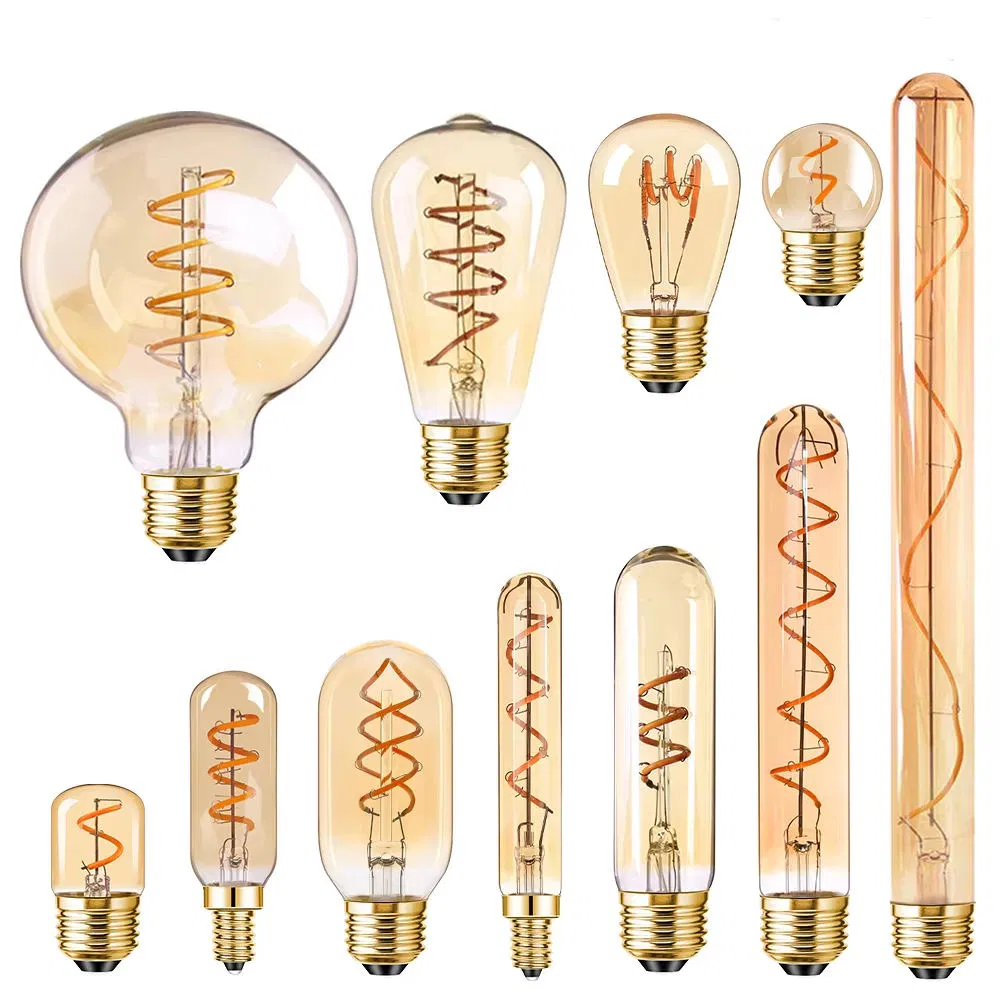 LED Filament Candle Bulb Light Edison Bulb Decorative Light E14/E27/B22 Bulb
