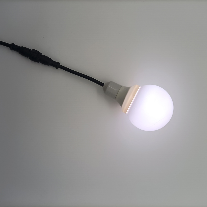 80mm 3D Waterproof Full Color RGB LED Bulb DMX512 Programmable Stage Lights