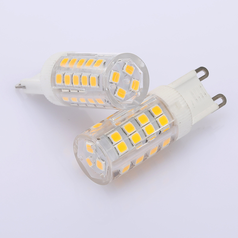 Ceramic Body LED Corn Lamp 2700K 3000K Warm White G9 LED Bulb
