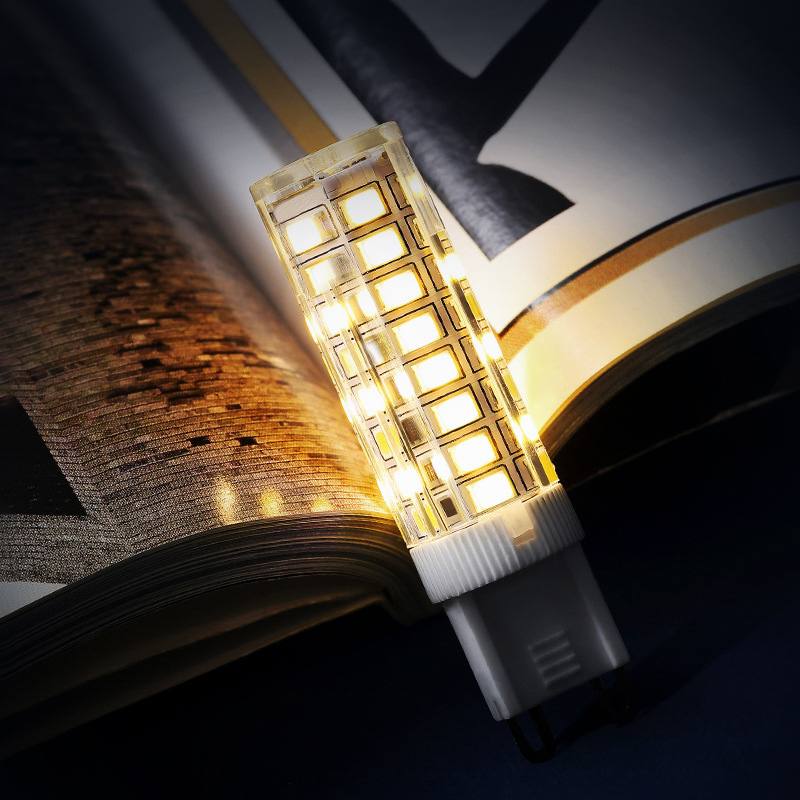 Ceramic Body LED Corn Lamp 2700K 3000K Warm White G9 LED Bulb