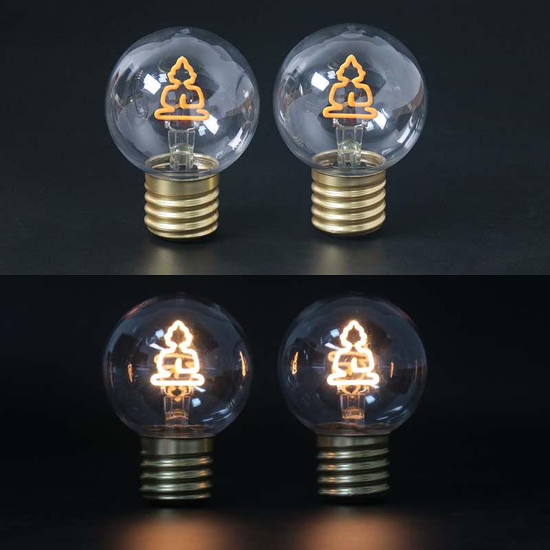 OEM 0.3W 5V DV Type C Charging 8-10h Lasting LED Custom Smart Light Bulb