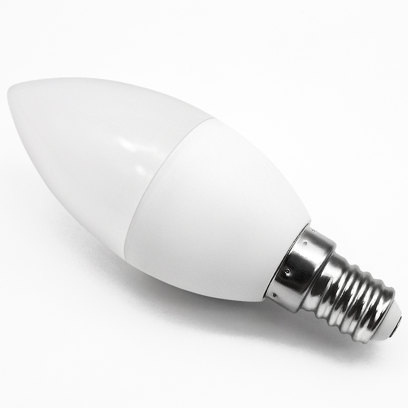 LED Bulb CE Approved New Design Tail-Drawing Candle Shape LED Bulb 7W E27 E14 Indoor Use