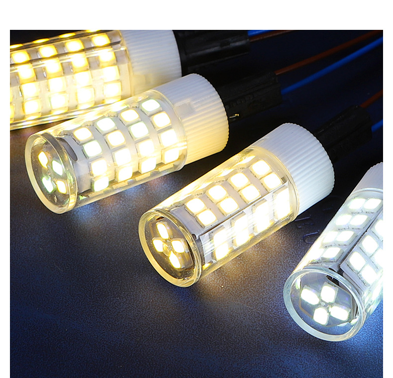 Ceramic Body LED Corn Lamp 2700K 3000K Warm White G9 LED Bulb