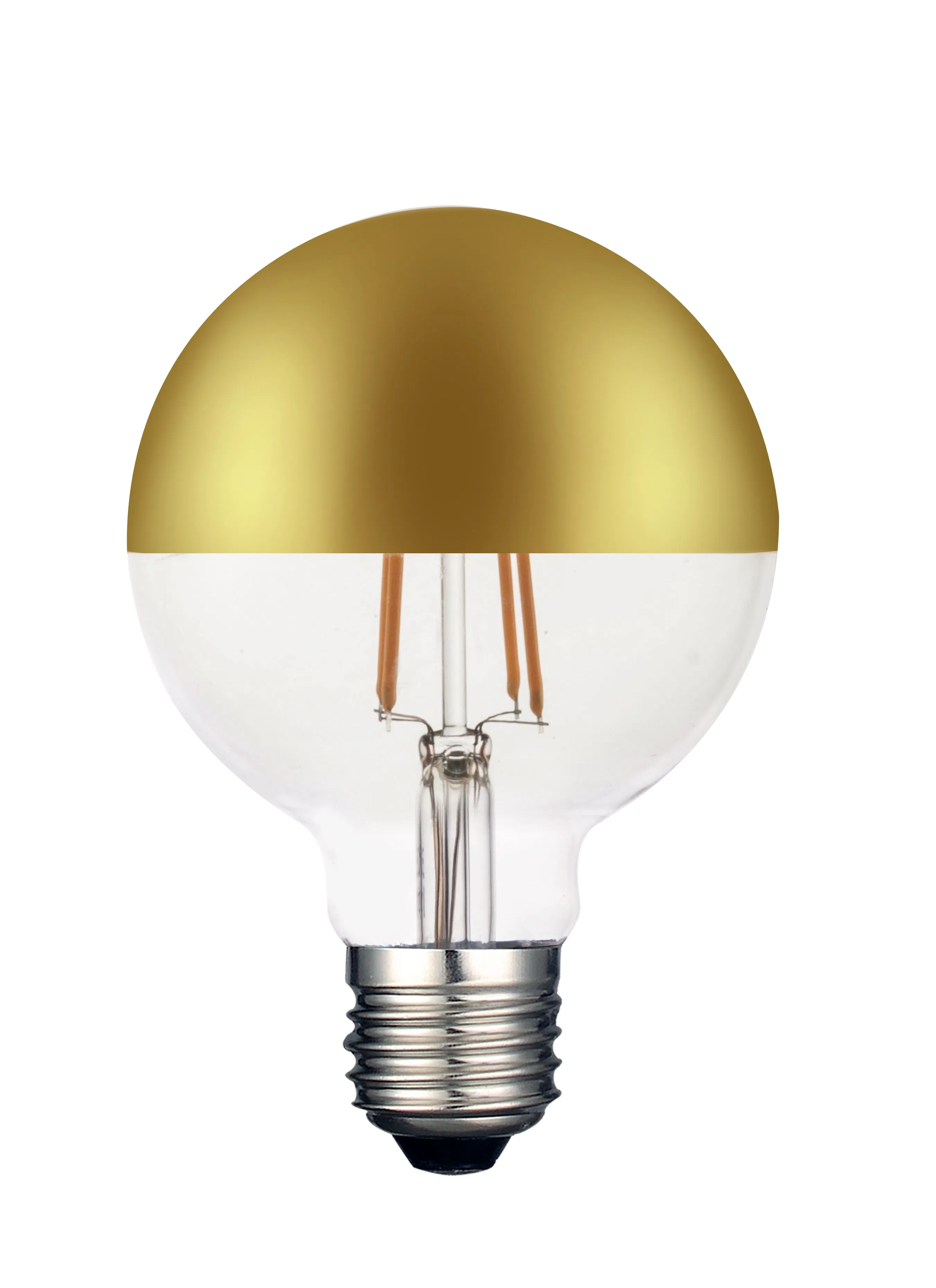 G125 Top Silver/Gold/Rose/Black Long-Flexible Filament 4W-18W E27/B22 Dimmer-to-White Edison LED Filament Bulb