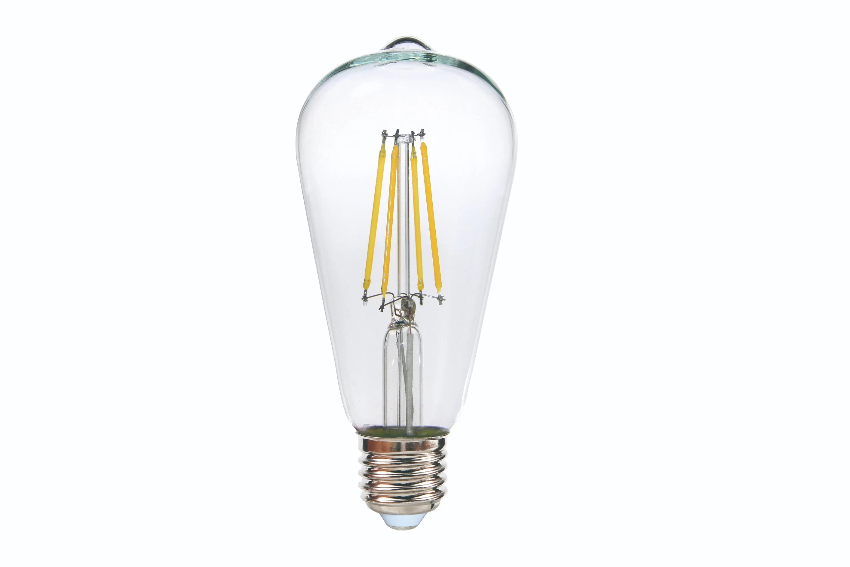 Hot Selling Decorative Clear Glass Bulb A60 8W 900lm E27 Linear IC Driver LED Filament Bulb