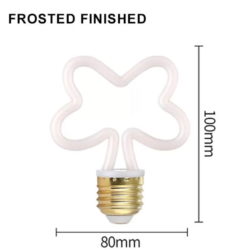 Simva LED Dimmable Filament Bulb Festival Unique 4W LED Bulb Light Waterproof String Lighting Bulb Fixture E27 for Festival Decoration